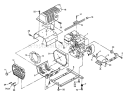 Part Location Diagram of 63003 Generac HEAT SHIELD-DIPSTICK